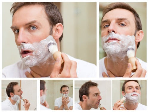 Guys, did you know that facial hair can absorb up to 30% of its weight in water?