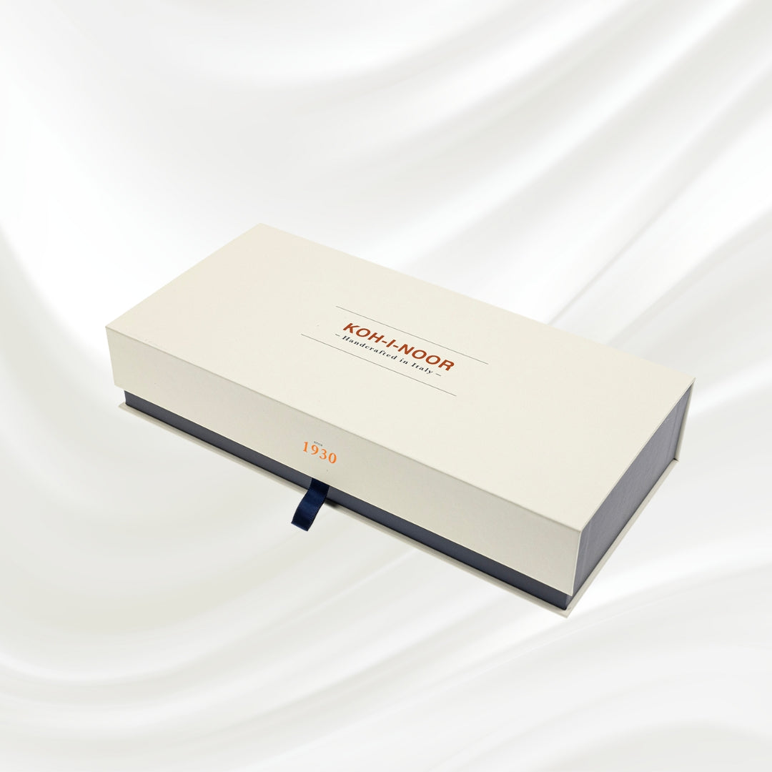 110C KOH-I-NOOR white gift box with gold logo