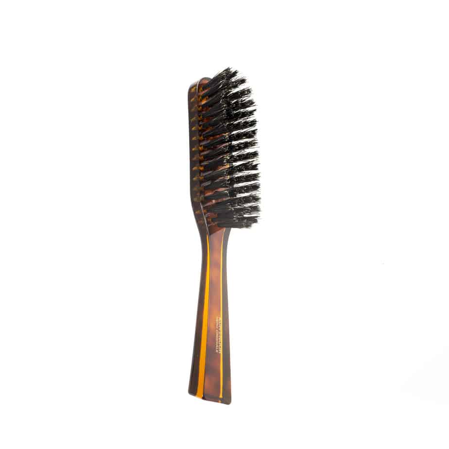Jaspè Rectangular Hair Brush with Boar or Natural Bristles