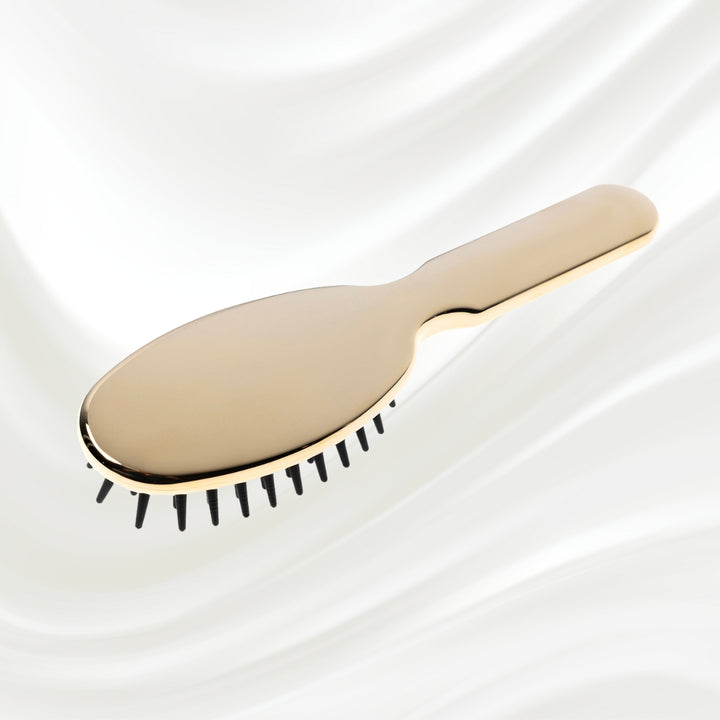 Brosse à cheveux démêlante pneumatique métallique