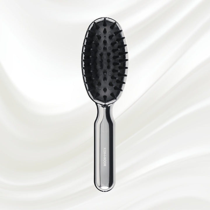 Brosse à cheveux démêlante pneumatique métallique