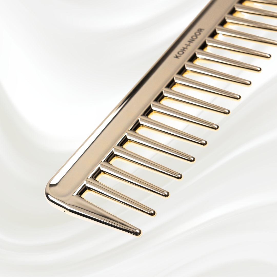 Metallic Wide Tooth Comb