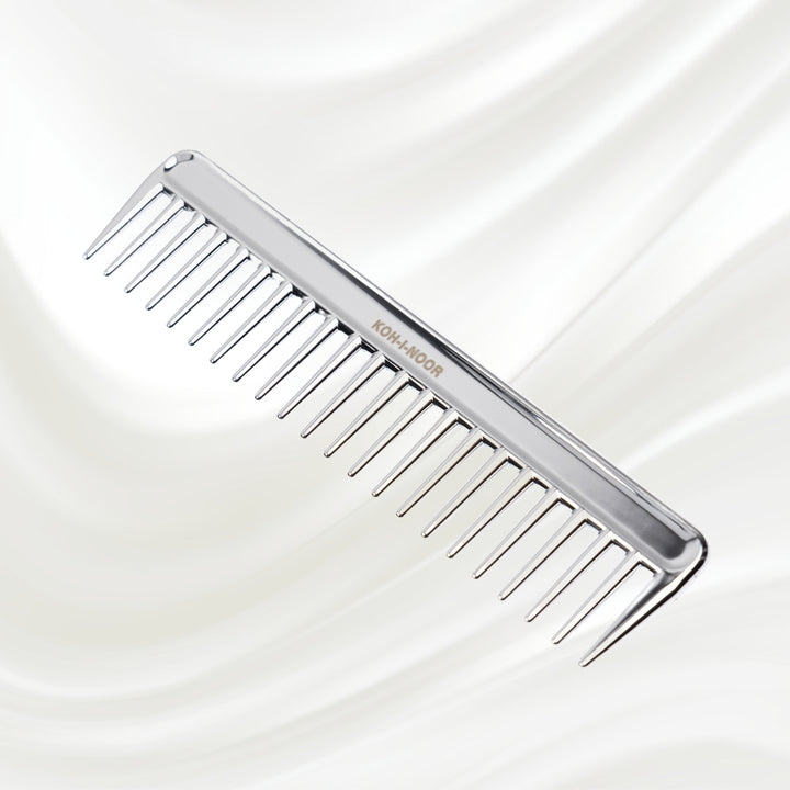 Metallic Wide Tooth Comb