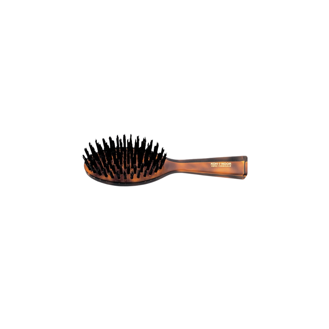 Jaspè Oval Hair Brush with Boar Bristles