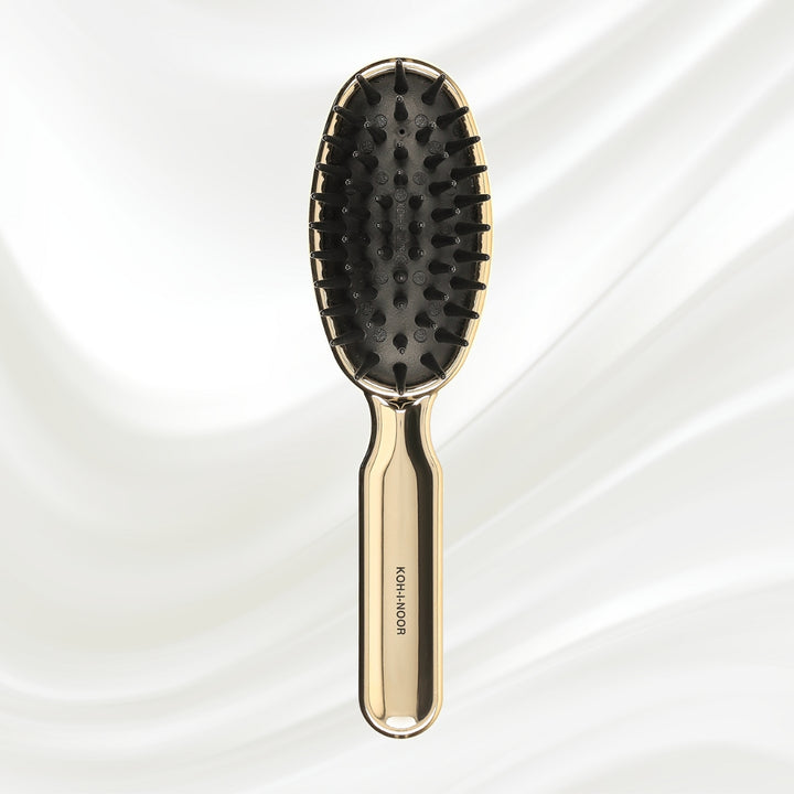 Brosse à cheveux démêlante pneumatique métallique