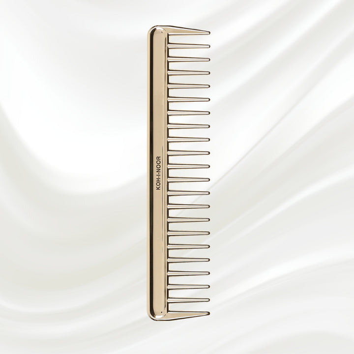 Metallic Wide Tooth Comb