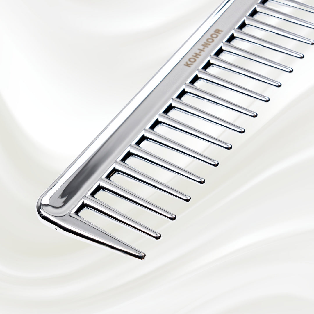 Metallic Wide Tooth Comb