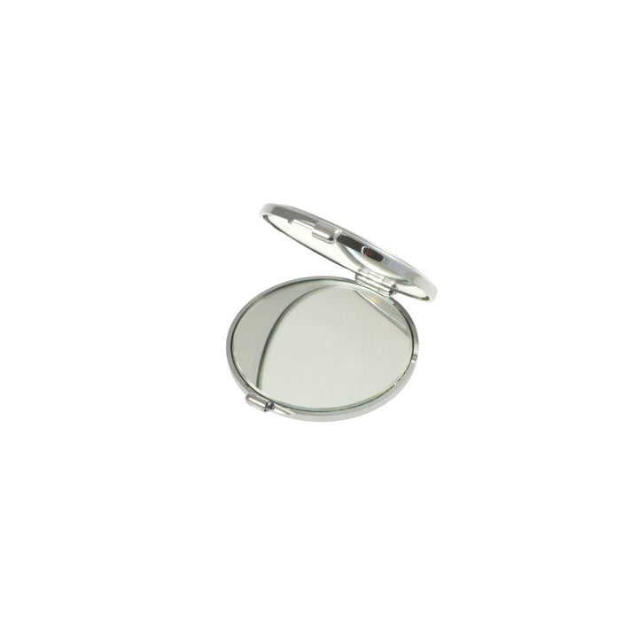 Chrome Compact Mirror with 3x or 6x Magnification