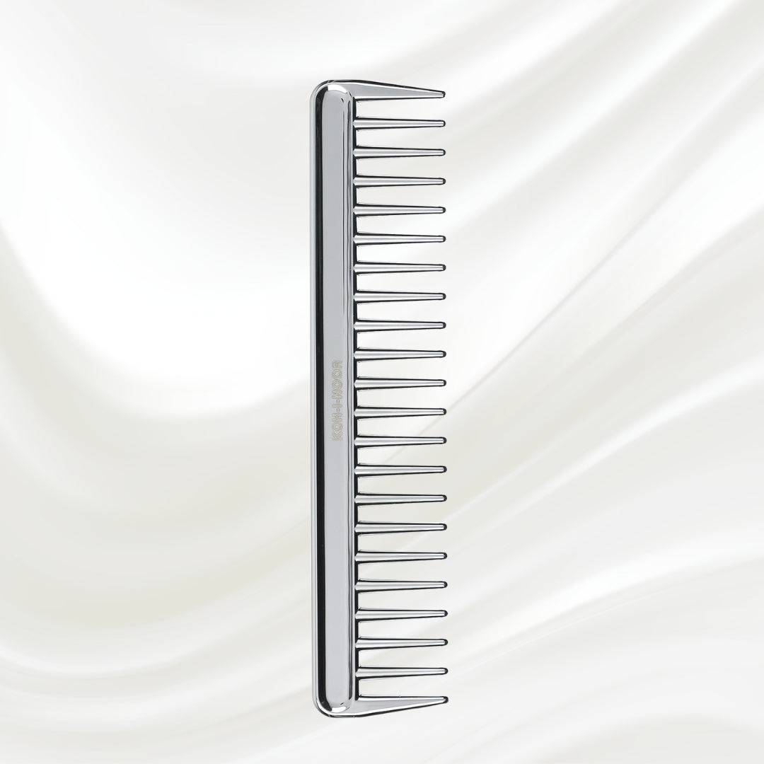 Metallic Wide Tooth Comb