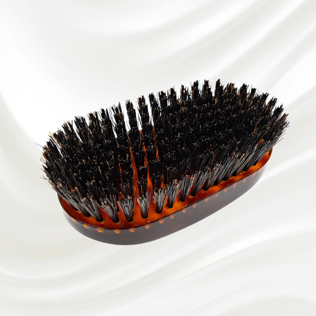 JASPÈ Military Hair Brush in Boar Bristle