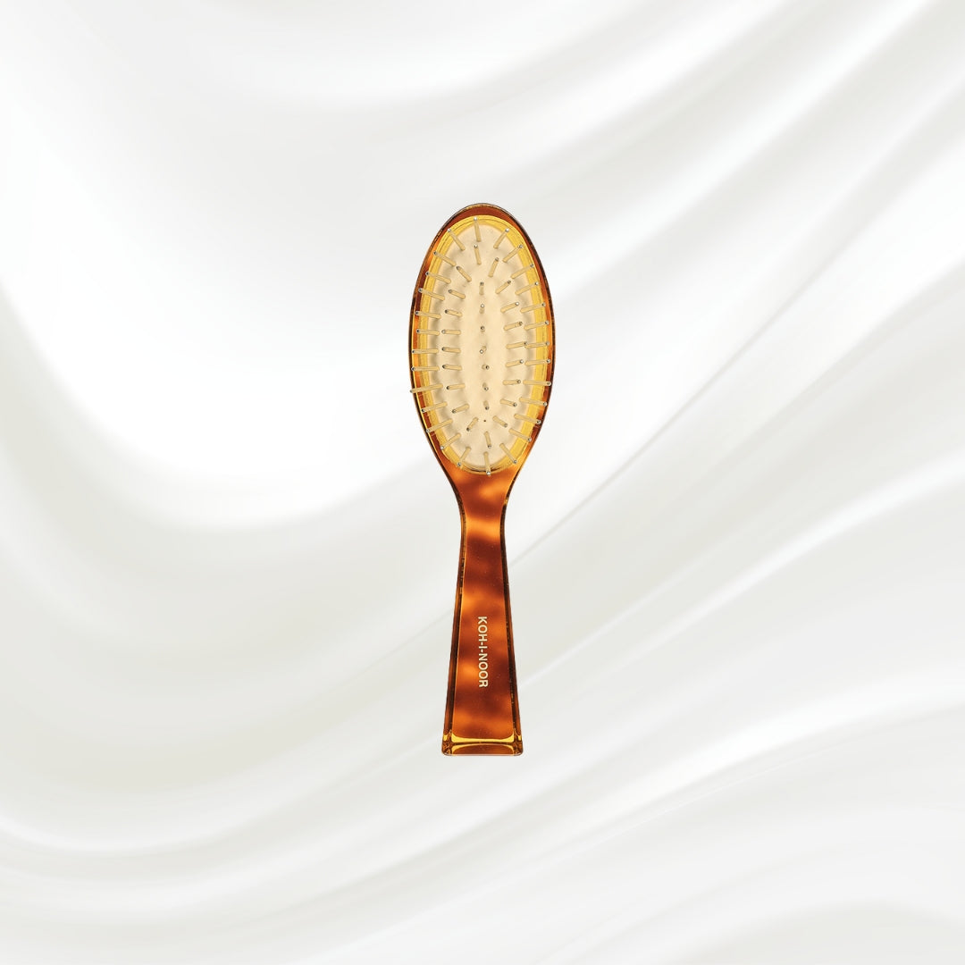 Jaspè Pneumatic Hair Brush with Gold Plated Metal Pins