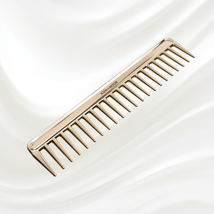 Metallic Wide Tooth Comb