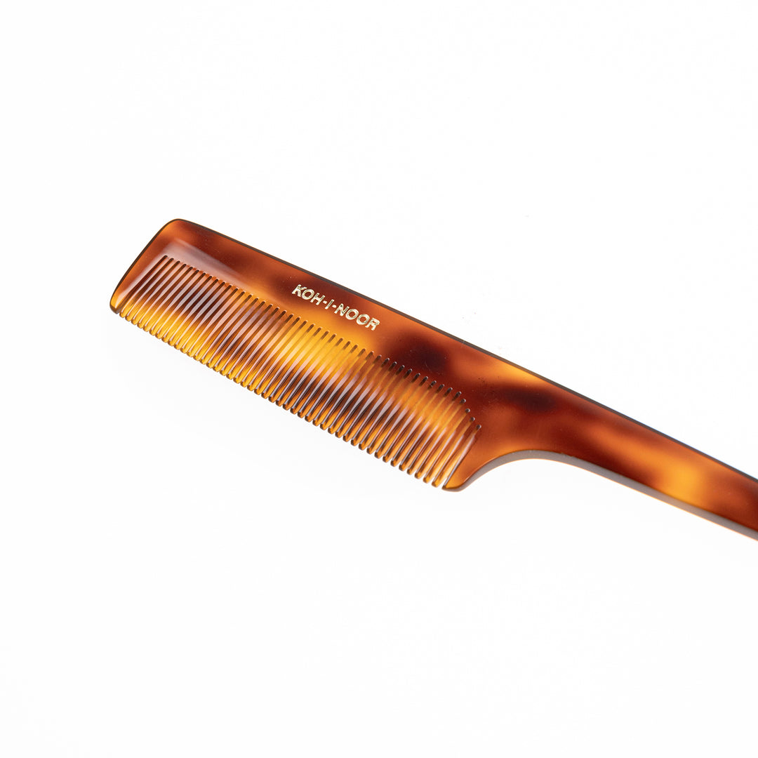 Jaspè Rat Tail Comb with Close Spread Teeth