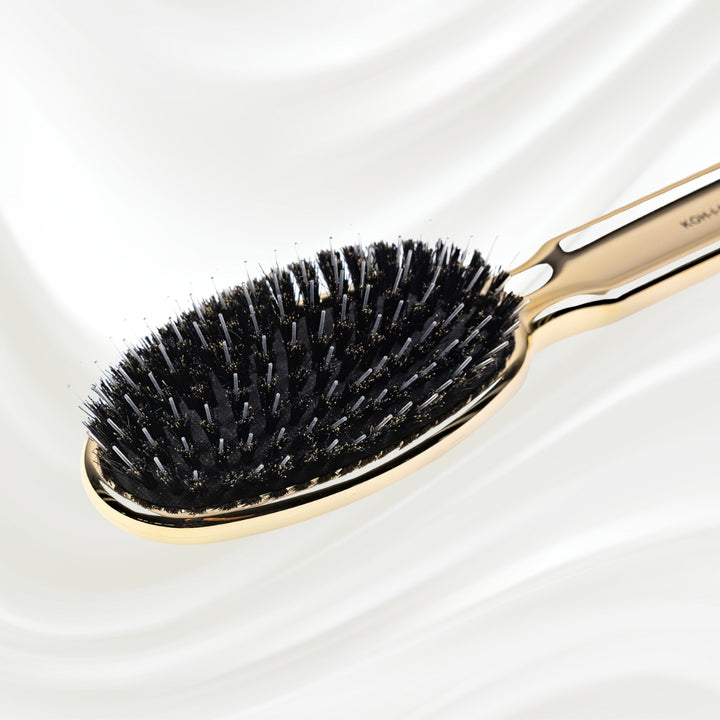 Brosse en nylon métallique et poils de sanglier