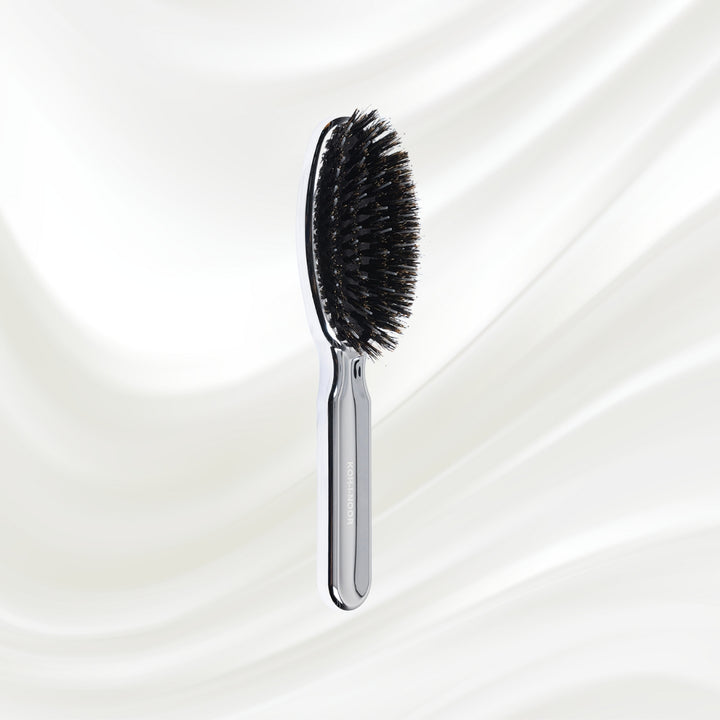 Brosse en nylon métallique et poils de sanglier