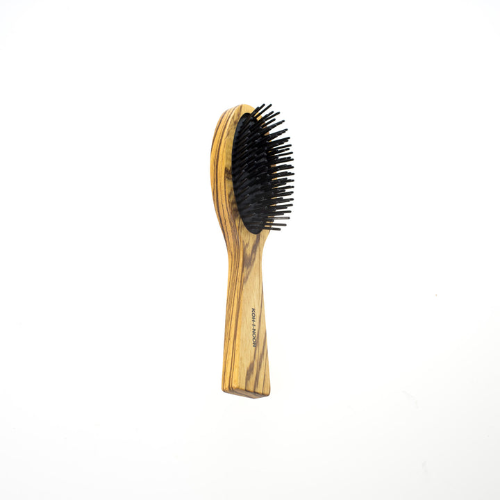 Zebrano Wood Nylon Pin Hair Brushes