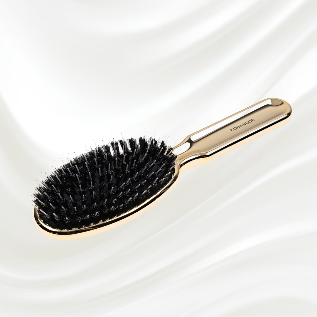 Brosse en nylon métallique et poils de sanglier