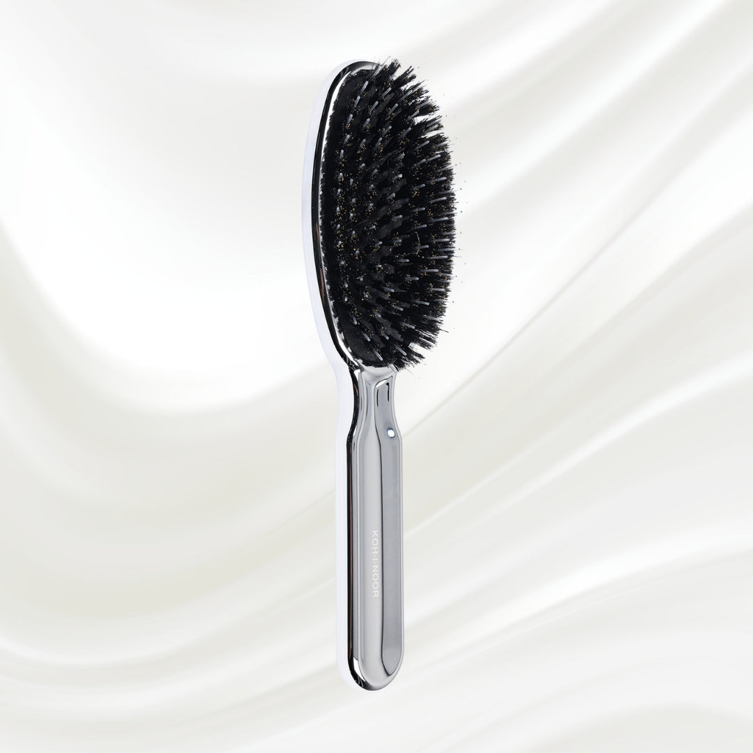 Brosse en nylon métallique et poils de sanglier