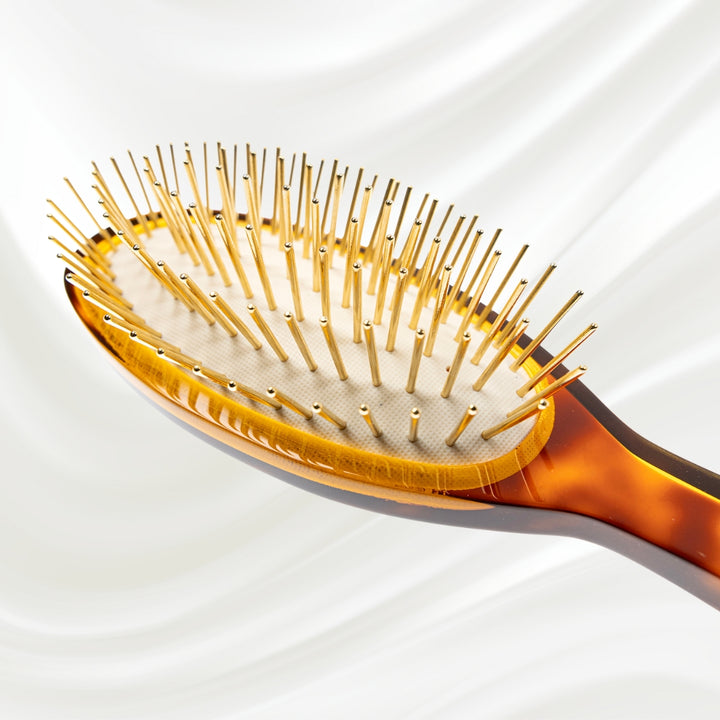 Jaspè Pneumatic Hair Brush with Gold Plated Metal Pins