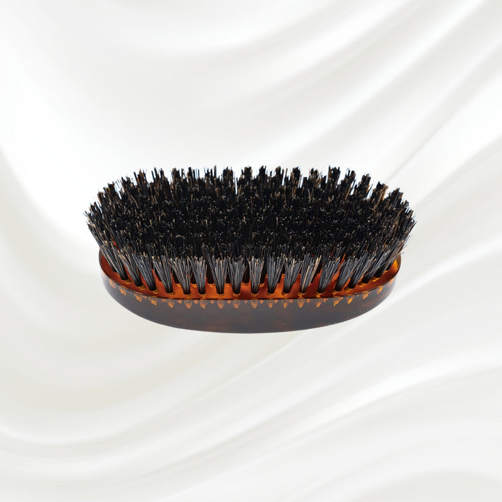 JASPÈ Military Hair Brush in Boar Bristle