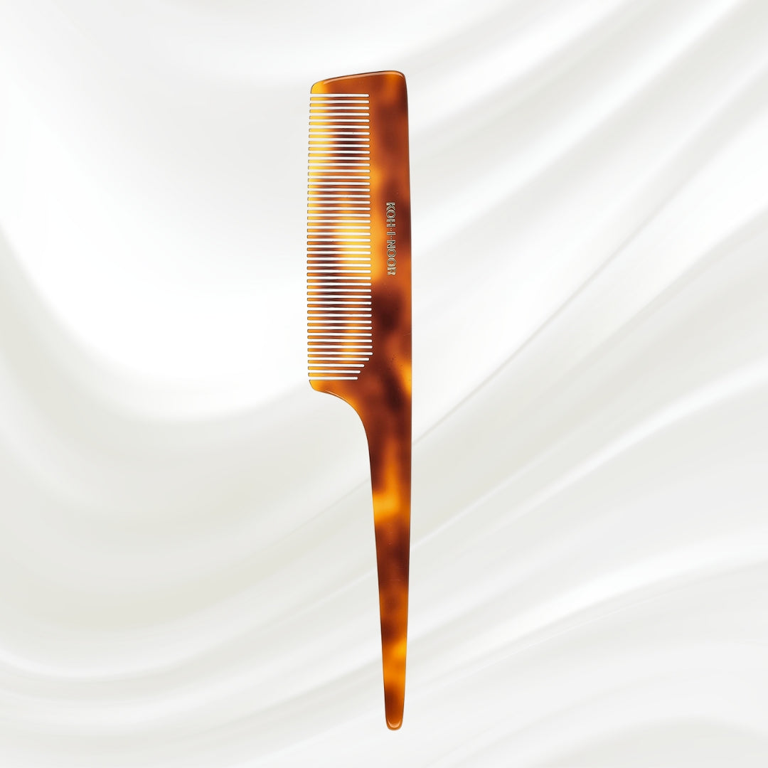 Jaspè Rat Tail Comb with Close Spread Teeth