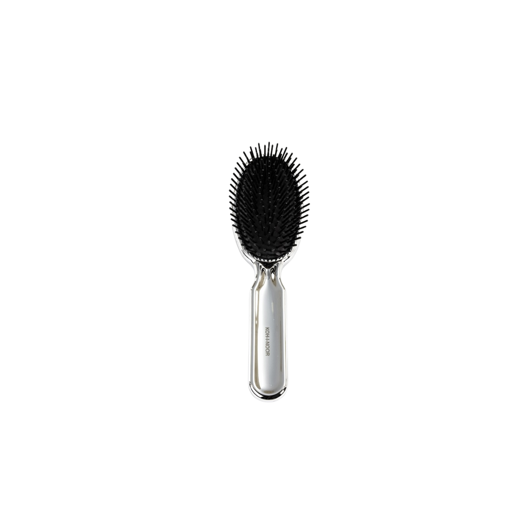 Metalli Pneumatic Oval Plastic Pin Hairbrush