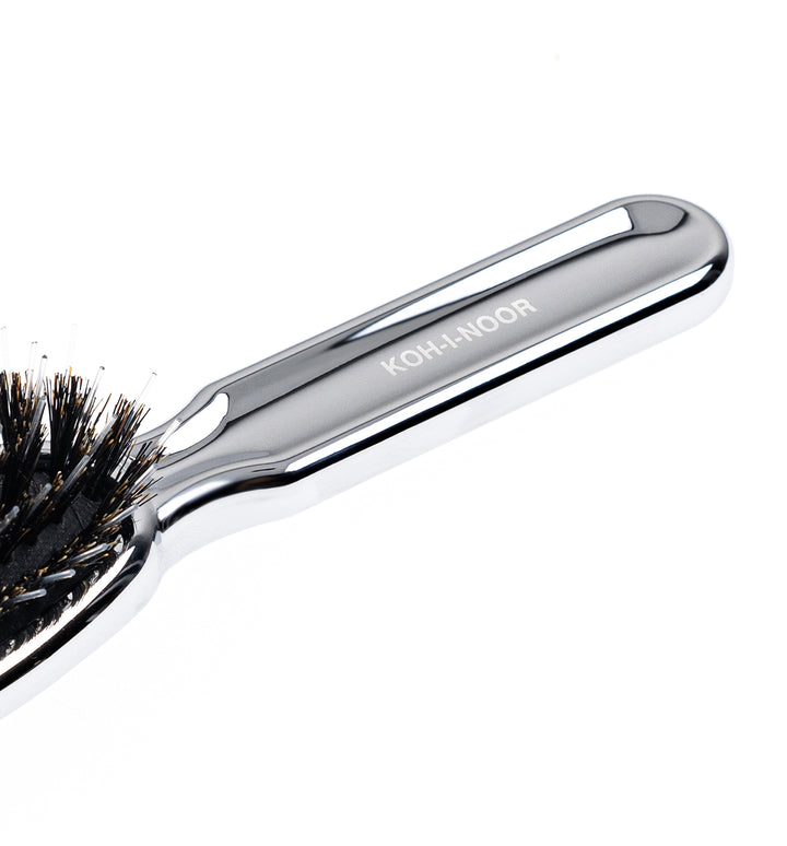 Metallic Nylon and Boar Bristle Brush