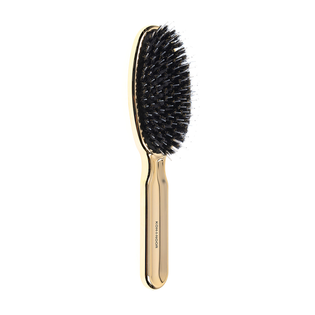 Metallic Nylon and Boar Bristle Brush