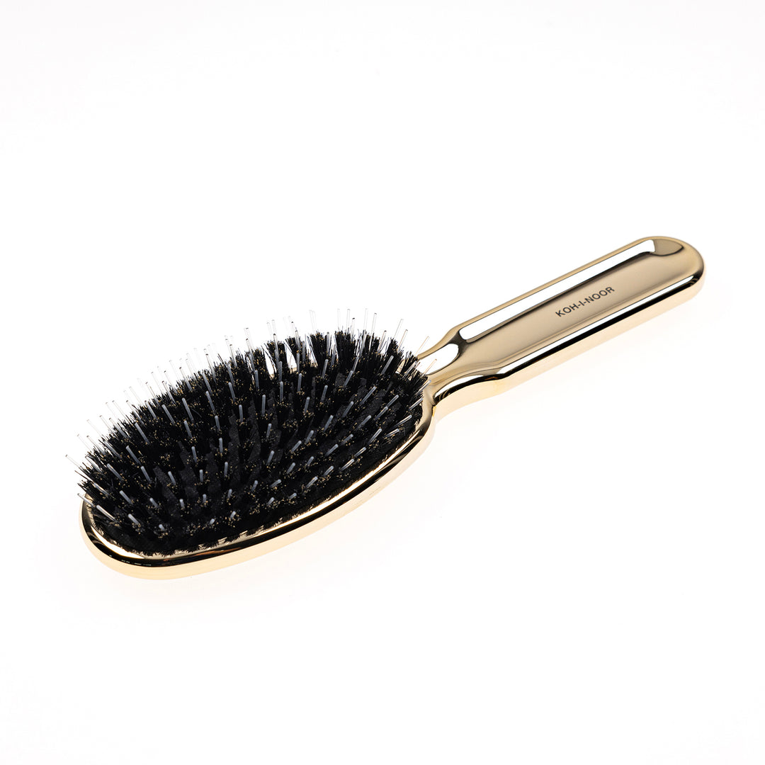 Metallic Nylon and Boar Bristle Brush