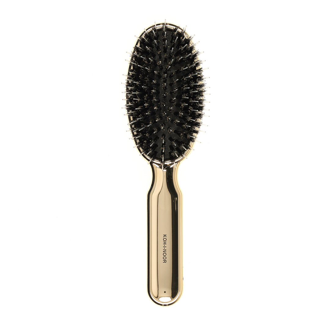 Metallic Nylon and Boar Bristle Brush