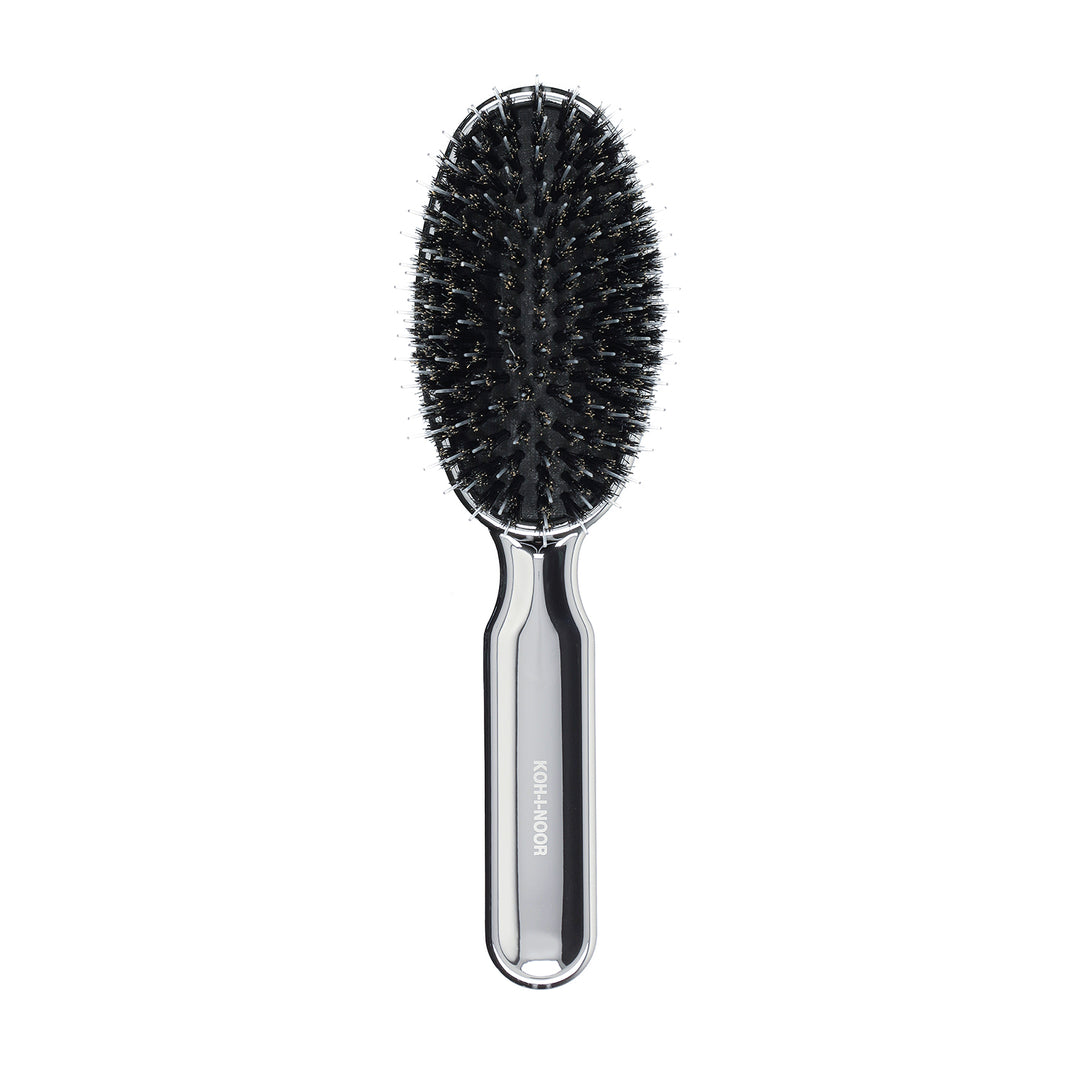 Metallic Nylon and Boar Bristle Brush