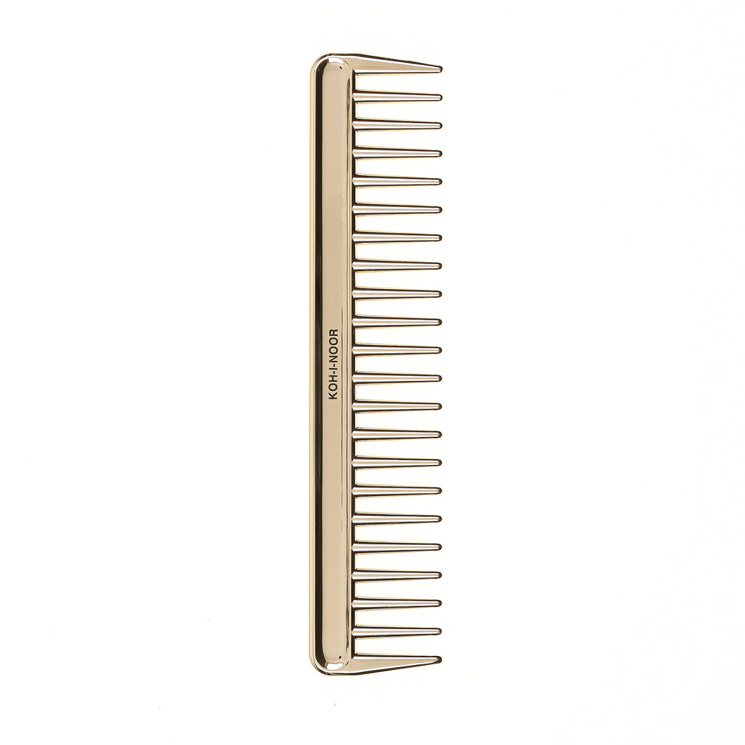 Metallic Wide Tooth Comb