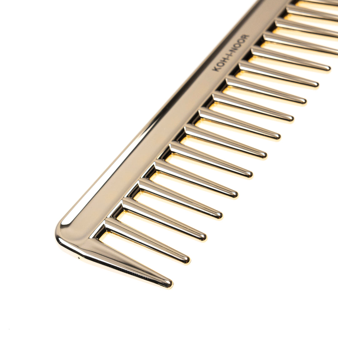 Metallic Wide Tooth Comb