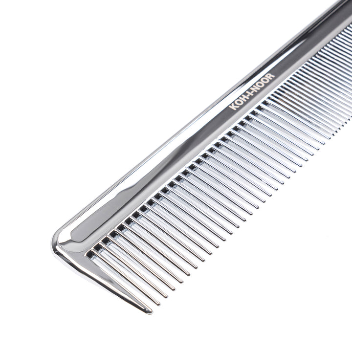 Metallic Wide and Close Spread Teeth Comb