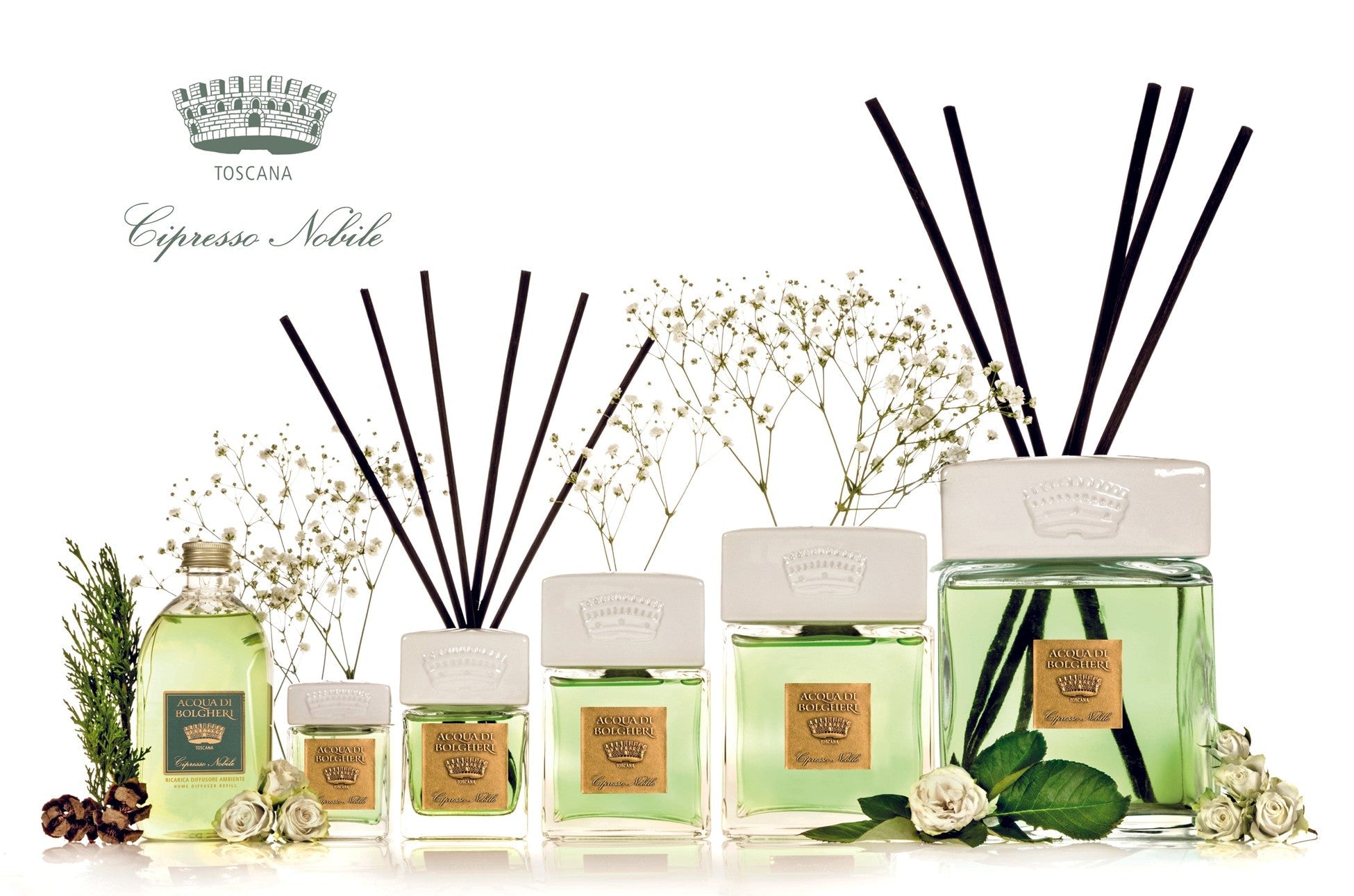 Acqua di Bolgheri Cipresso Nobile Diffuser Fragrance - Thumbnail 2