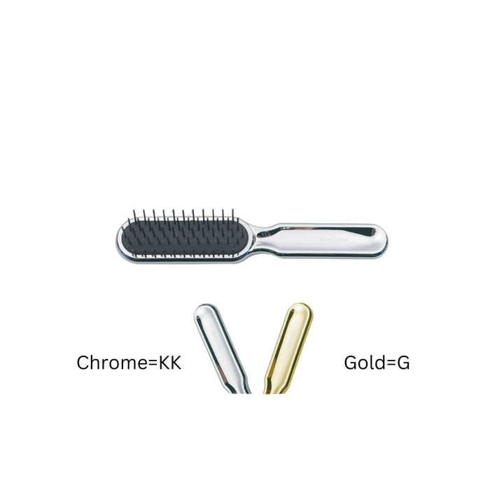 Metallic Pneumatic Synthetic Pin Styling Hairbrush