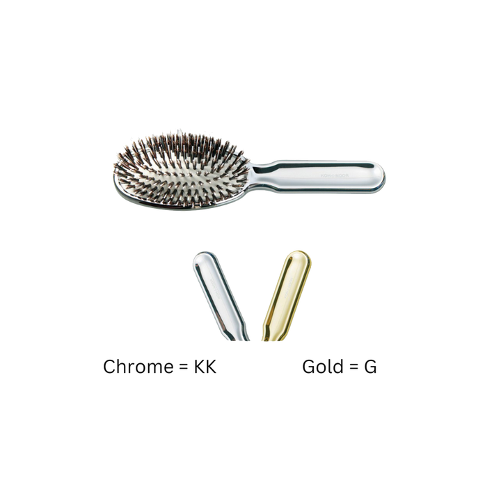 Metallic Nylon and Boar Bristle Brush