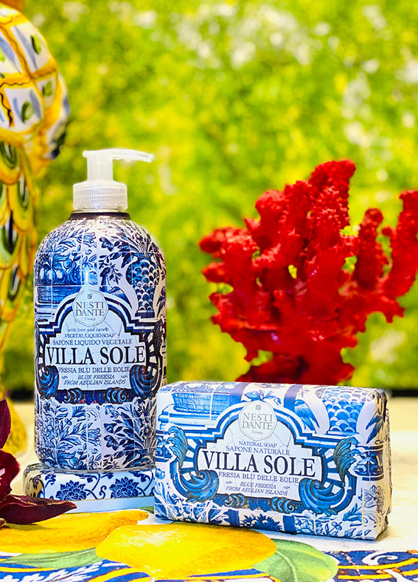 Nesti Dante Villa Sole Jabón Líquido Fresia Azul 500 ml