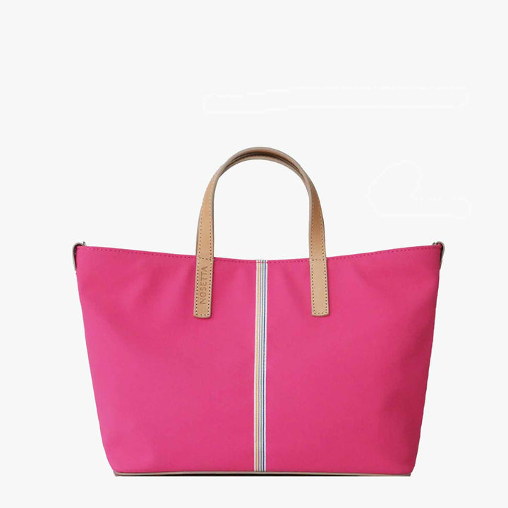 Carlia Small Tote Canvas and Leather by Nosetta