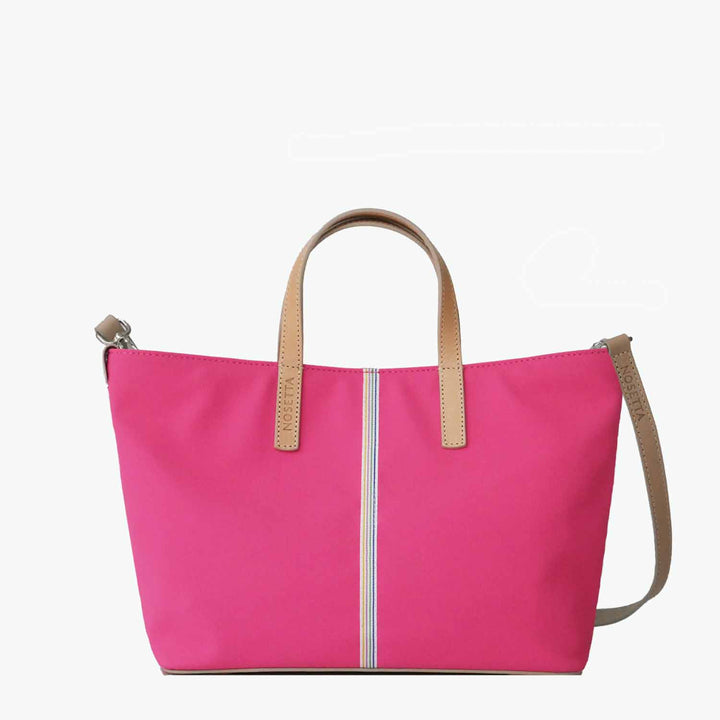 Carlia Small Tote Canvas and Leather by Nosetta