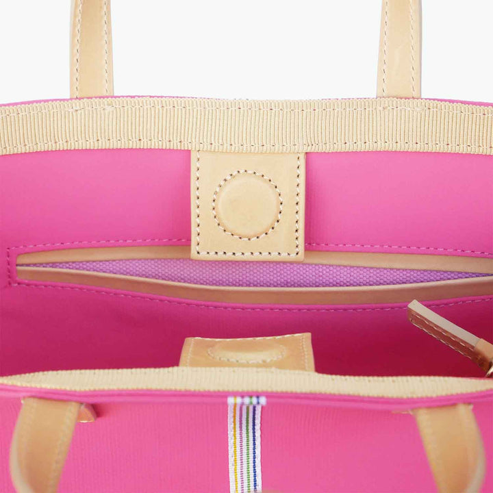 Carlia Small Tote Canvas and Leather by Nosetta