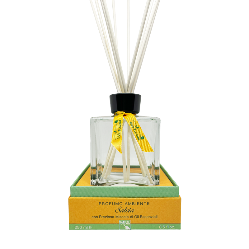 Difusor de ambiente con aroma a salvia de Idea Toscana, 250 ml