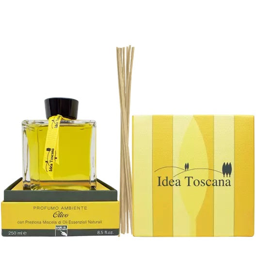 Idea Toscana Olivo Scented Room Diffuser 250 ml – KOH-I-NOOR Beauty USA