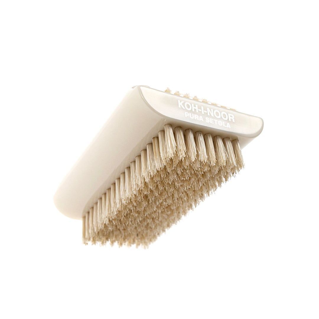 Brosse à ongles professionnelle naturelle, double face