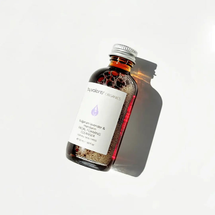 Bulgarian Lavender & Mandarin Facial Foaming Cleanser with Sweet almond oil + Lavender extract