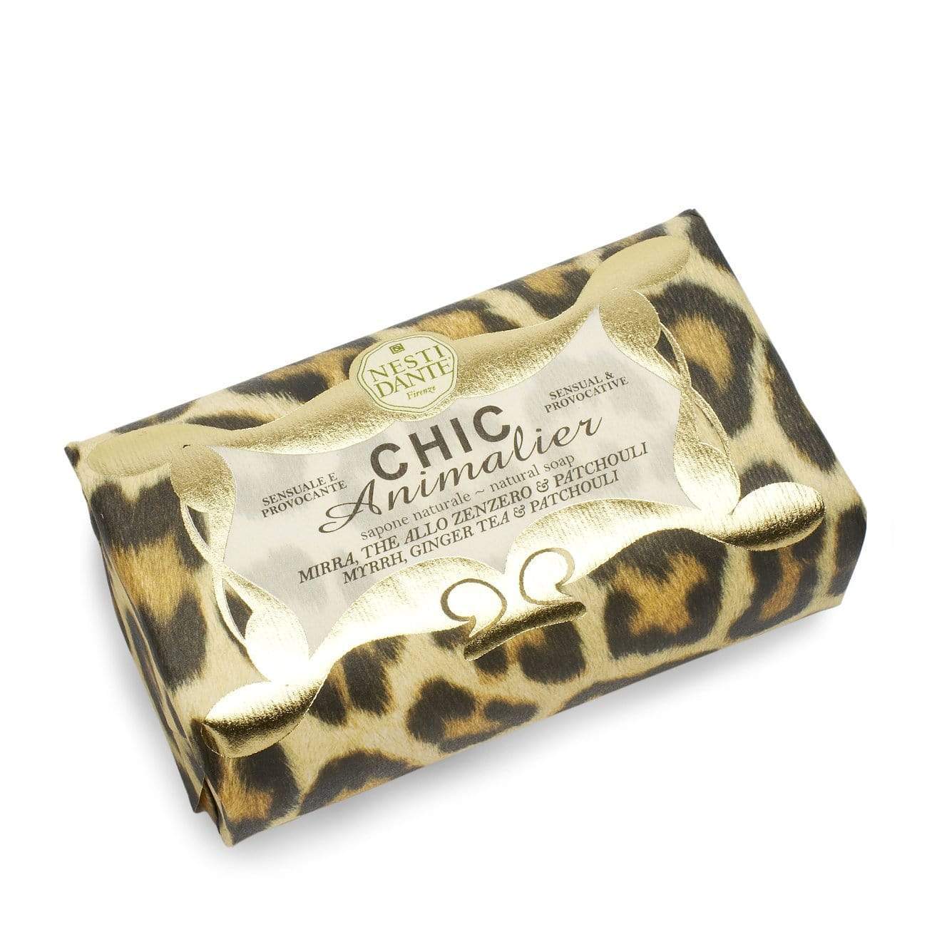 Nesti Jabón Dante Chic Animalier Bronce (Leopardo) 250 gr