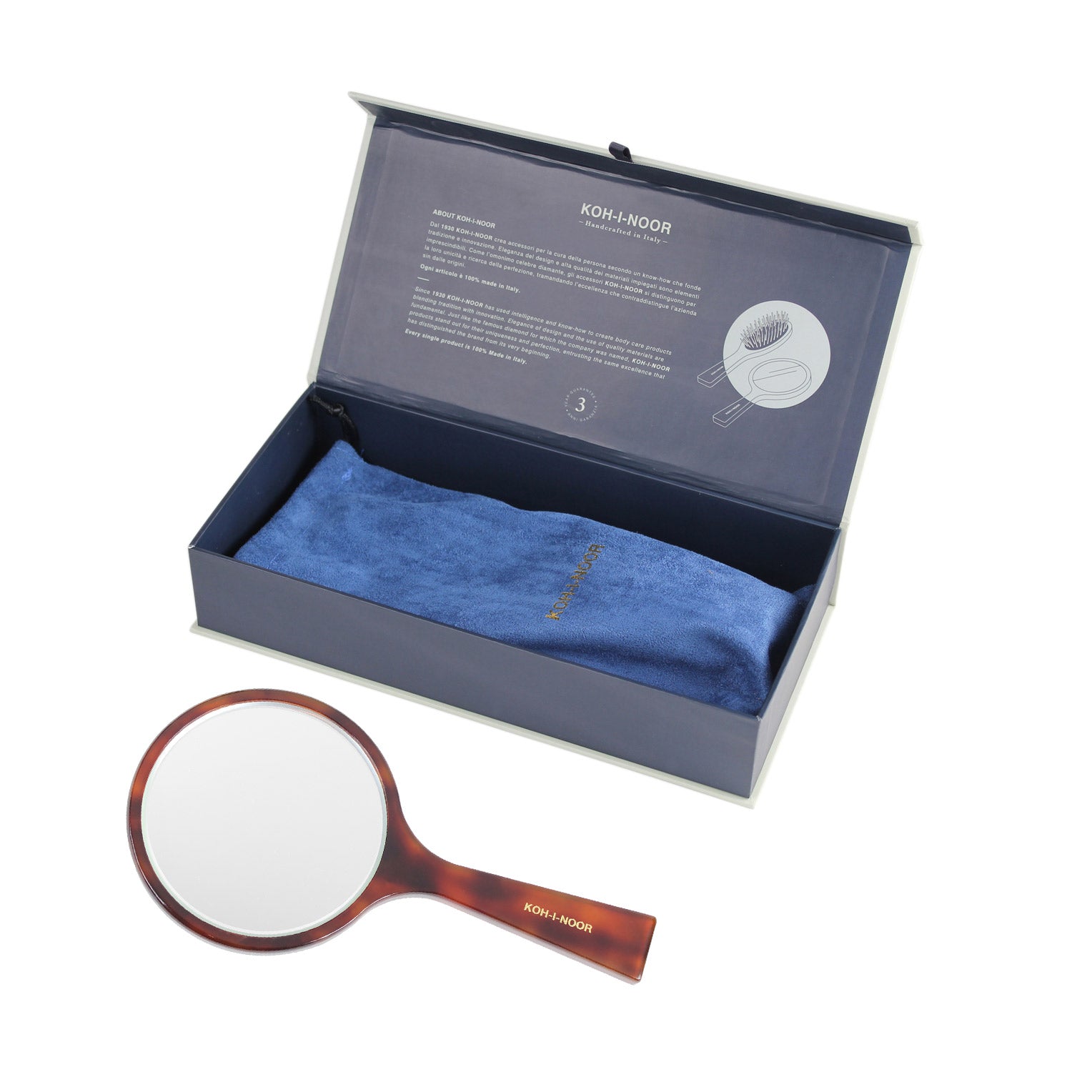 Luxury Hand Mirror Classic | German Glass Gift-Ready – KOH-I-NOOR